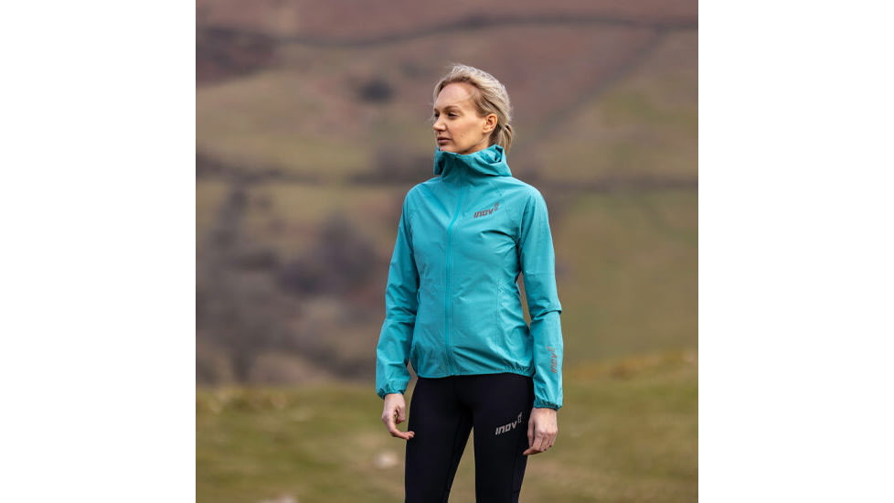 Inov-8 Stormshell FZ Jacker - Womens, Teal, 4, 000577-TL-01-4