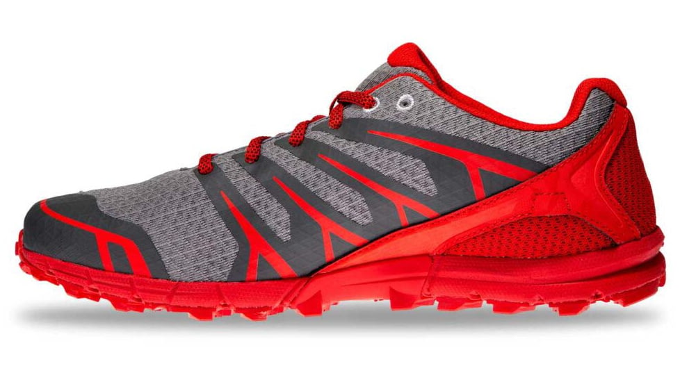 Inov-8 Trailtalon 235 Running Shoes - Men's, 10.5 UK, Wide, Grey/Red, 000714-GYRD-S-02-105