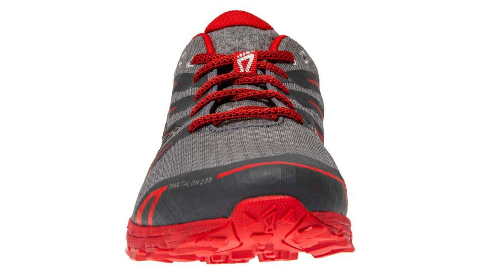 Inov-8 Trailtalon 235 Running Shoes - Men's, 10.5 UK, Wide, Grey/Red, 000714-GYRD-S-02-105