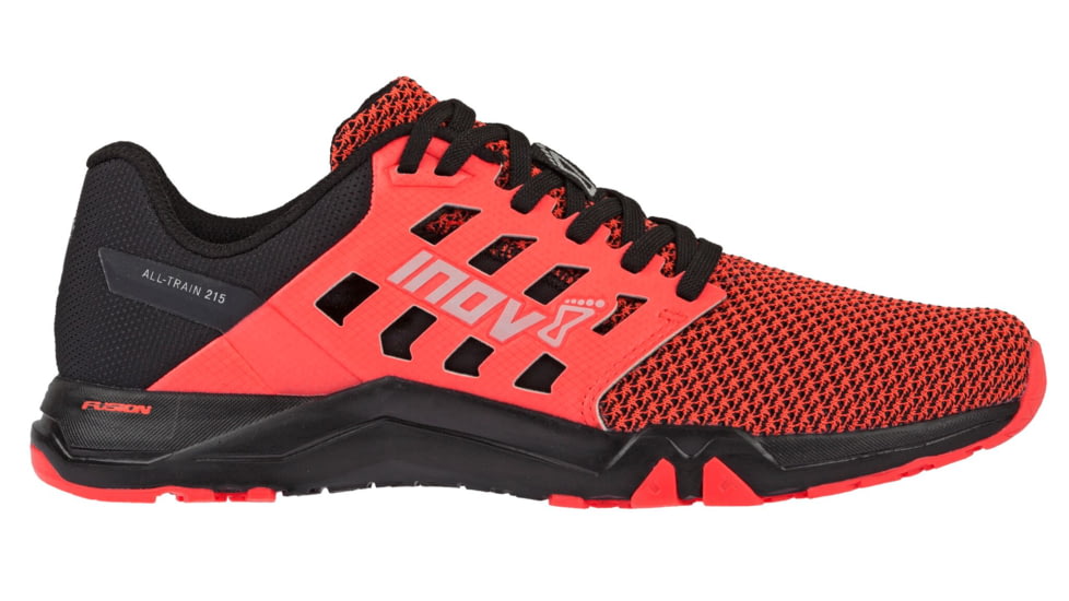 Inov8 All Train 215 Knit Training Shoes - Womens, Black/Pink, 6.5, 000701-BKPK-M-6.5