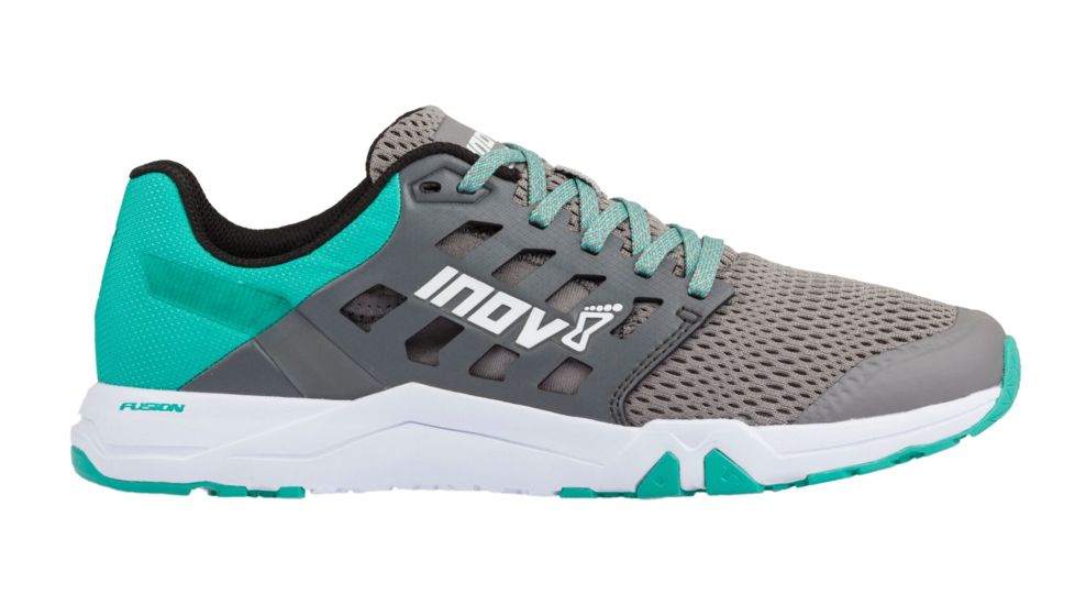 Inov8 All Train 215 Training Shoe - Womens, Grey/Teal, 6.5, 000567-GYTL-M-6.5