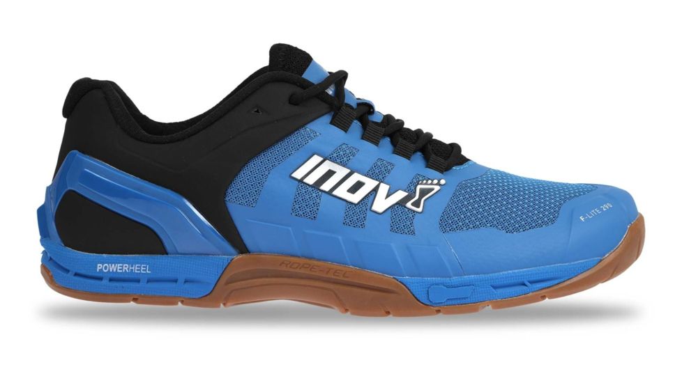 Inov8 F-Lite 290 Running Shoes, Blue/Black, Wide - 9, 000767-BLBK-S-01-9