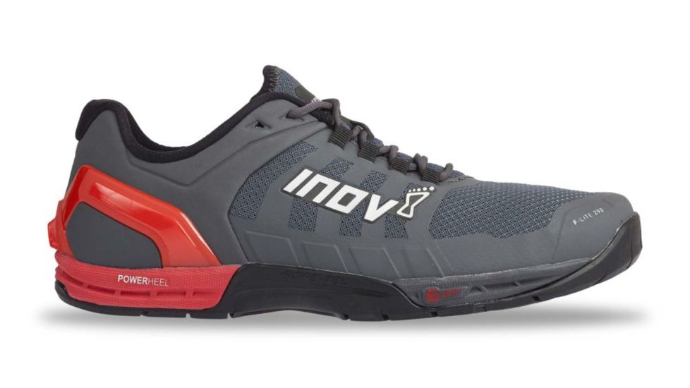 Inov8 F-Lite 290 Training Shoes - Mens, Grey/Red, 9, 000767-GYRD-s-9