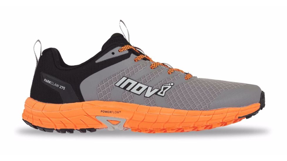 Inov8 Parkclaw 275 Trail Running Shoe - Mens, Grey/Orange, 14, 000636-GYOR-s-14