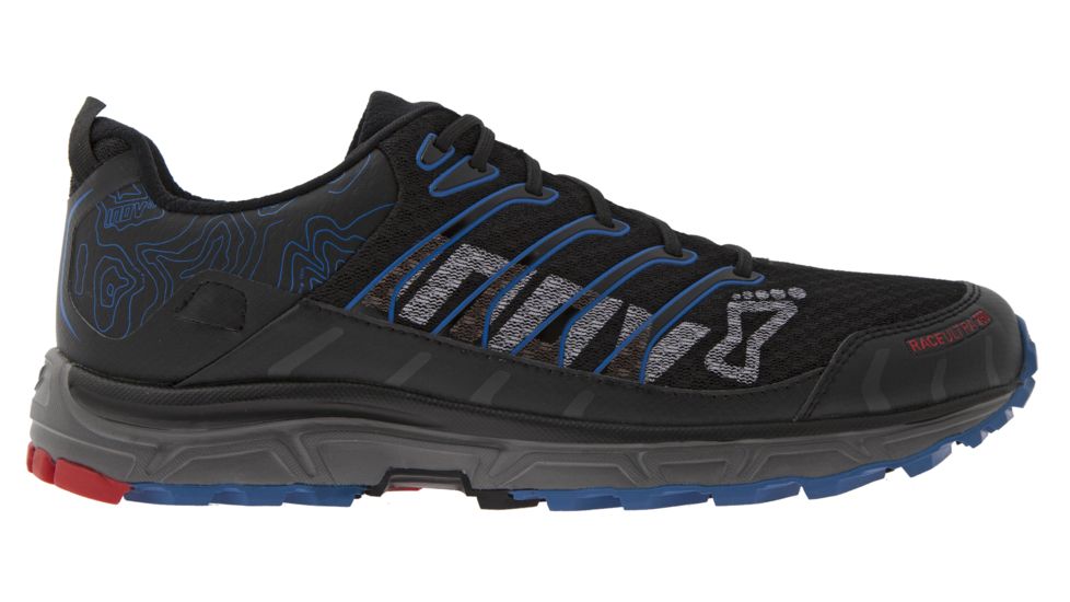 Inov8 Race Ultra 290 Trail Running Shoe - Men's-Black/Blue-Medium-13 US