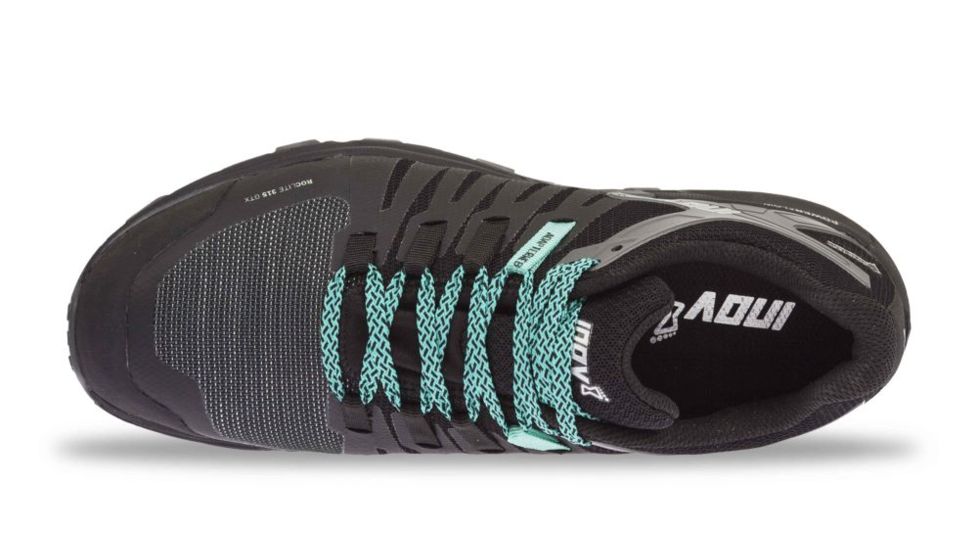 Inov8 Roclite 315 GTX Trail Running Shoes - Womens, Black/Teal, 9, 000717-BKTL-M-9