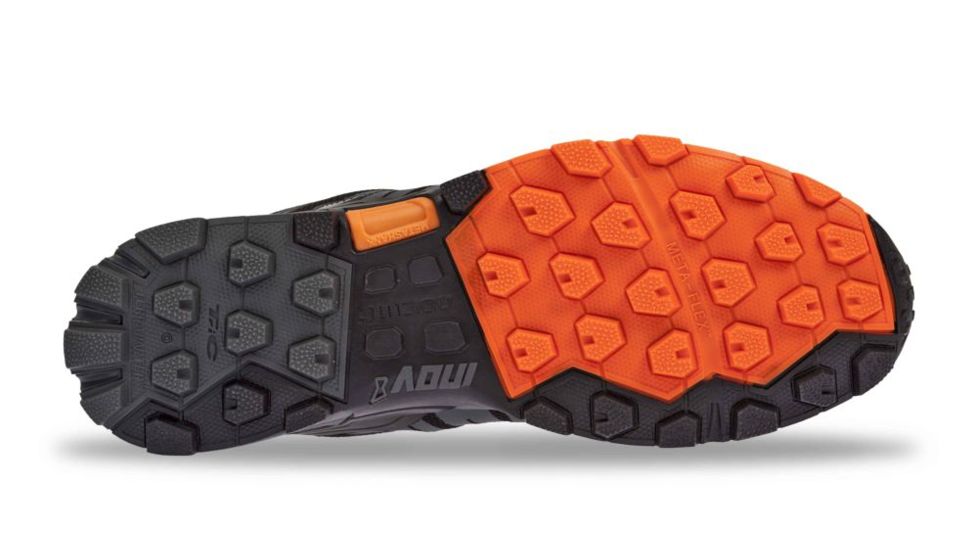 Inov8 Roclite 320 GTX Trail Running Shoes - Mens, Black/Grey/Orange, M-8, 000716-BKGYOR-M-8
