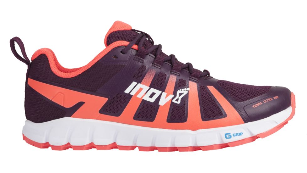 Inov8 Terraultra 260 Trail Running Shoes - Womens, Purple/White, 11, 000766-PLWH-s-11