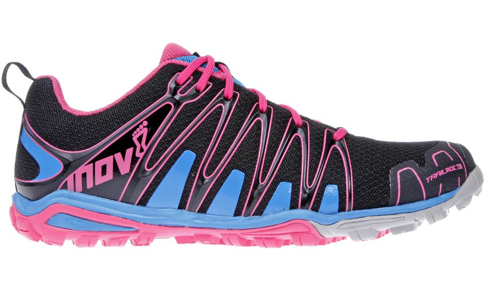 Inov8 Trailroc 236 Trail Running Shoe - Women's-Black/Blue/Pink-Medium-6 US