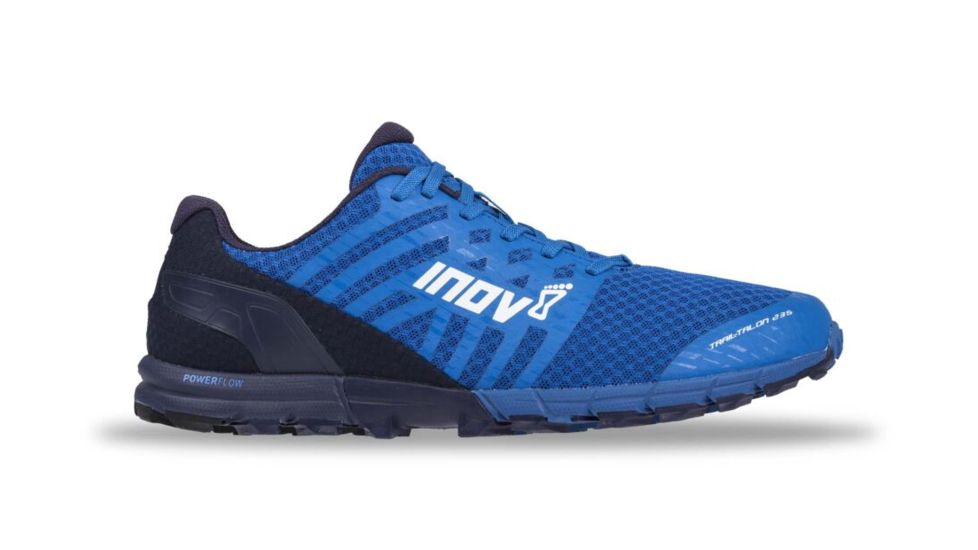 Inov-8 Trailtalon 235 Running Shoes - Men's, 9 UK, Wide, Blue/Navy, 000714-BLNY-S-01-9