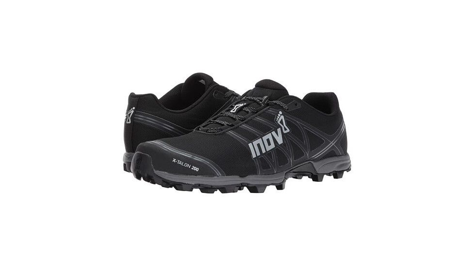 Inov8 X-Talon 200, Black/Grey, 8 US, 000149-BKGY-s-01-M8 W9.6