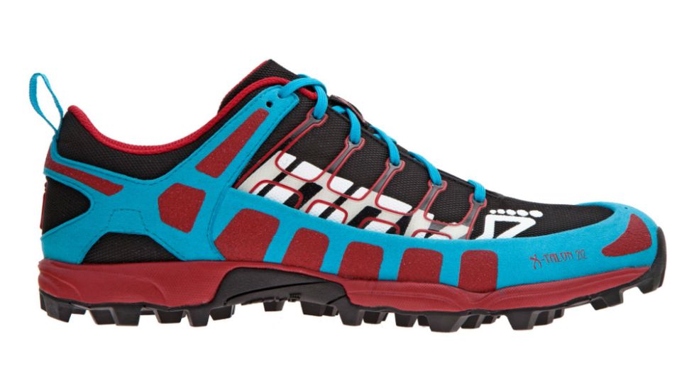 Inov8 X-Talon 212 Precision Fit Trail Running Shoe - Mens-Black/Blue-10 US