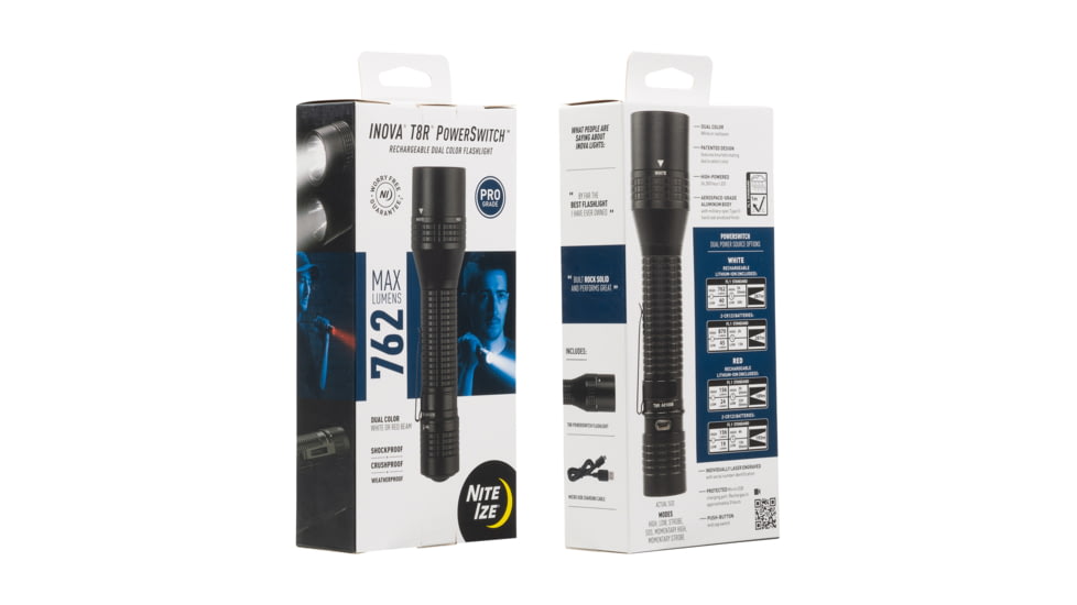 INova T8R Powerswitch Flashlight, T8RA-01-R8