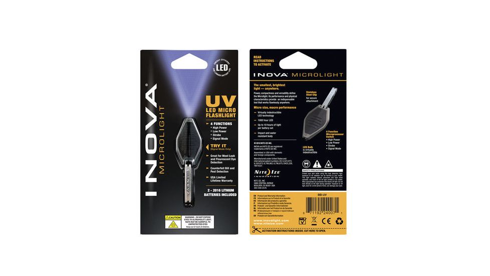 Inova Ultraviolet LED Micro Light Package