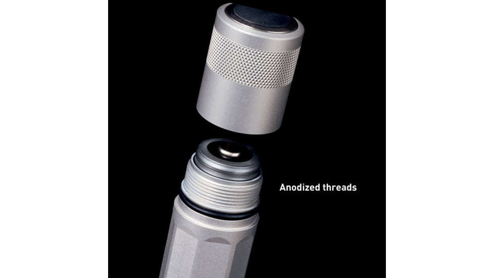 Inova XO3 LED Flashlight, Titanium, Dual Mode, Gift Box XO3DM-GT