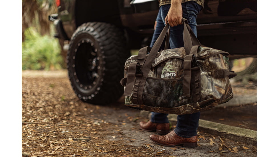 Insights Hunting The Traveler XL Gear Bag, Realtree Edge, 9402