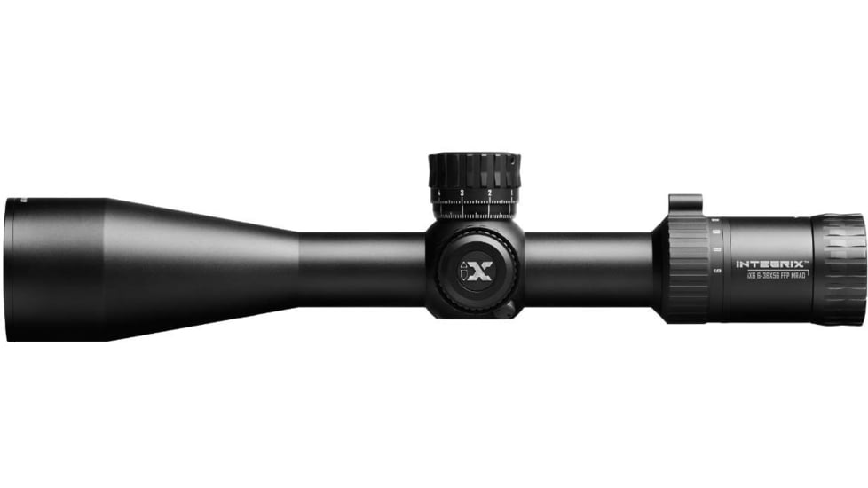 Integrix Integrix iX6 6-36x56 Rifle Scope, 34mm Tube, First Focal Plane, M1 MRAD Reticle, Black, iX606FM1