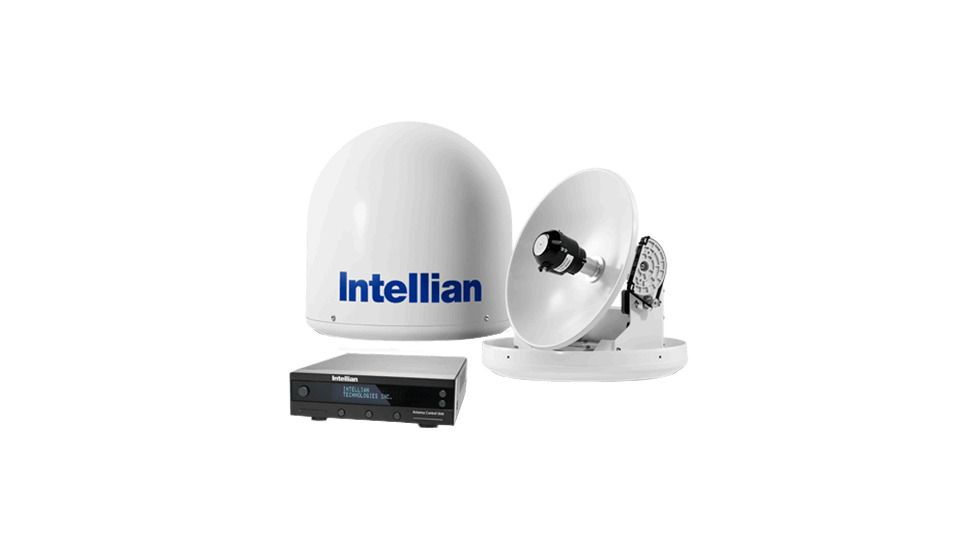 Intellian i2 Sat TV System, 13in dish, for US, New Condition INTEL-B4-209S