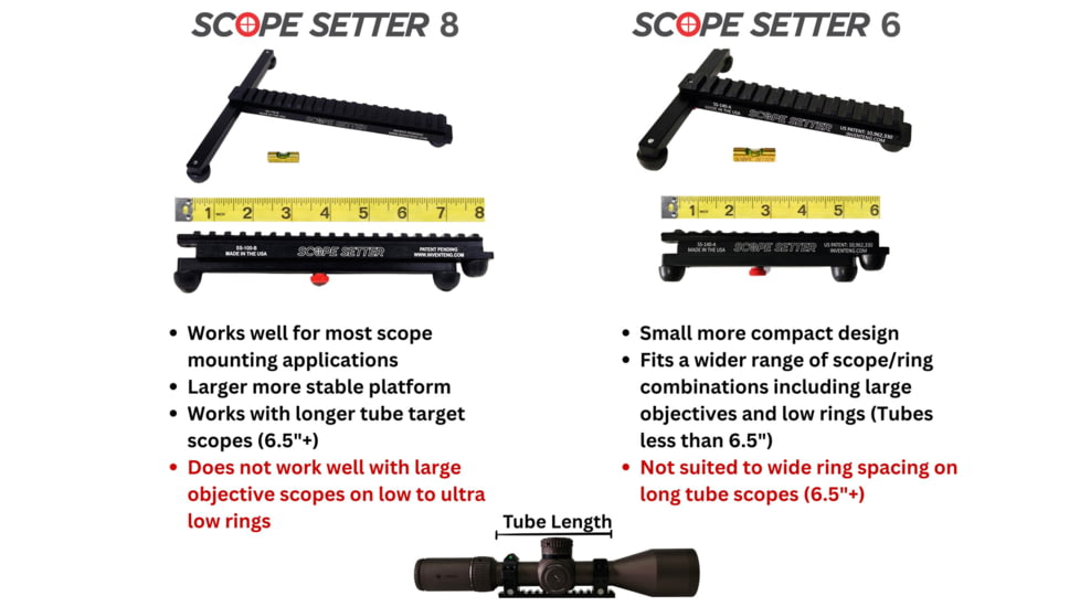 Inventure Engineering &amp; Machine LLC Scope Setter 6 Tool