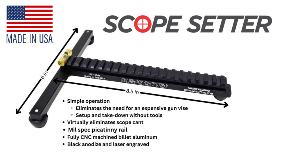 Inventure Engineering &amp; Machine LLC Scope Setter 8 Tool