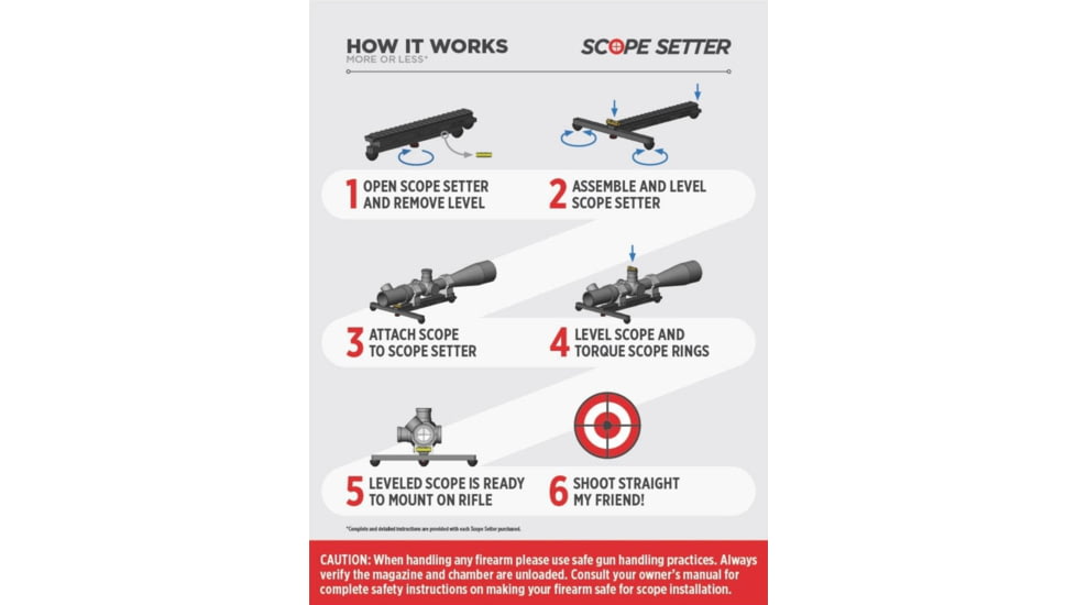 Inventure Engineering &amp; Machine LLC Scope Setter 8 Tool