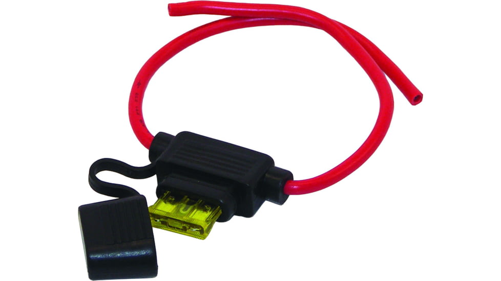 Invincible Marine Fuse Holder In-Line Waterproof for ATC w/20 Amp Fuses, BR51405
