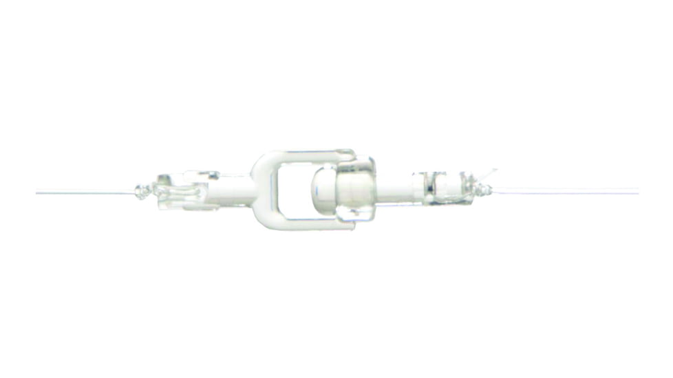 InvisaSwivel 12LB Swivel, Clear, 5/Pack, IN1272C