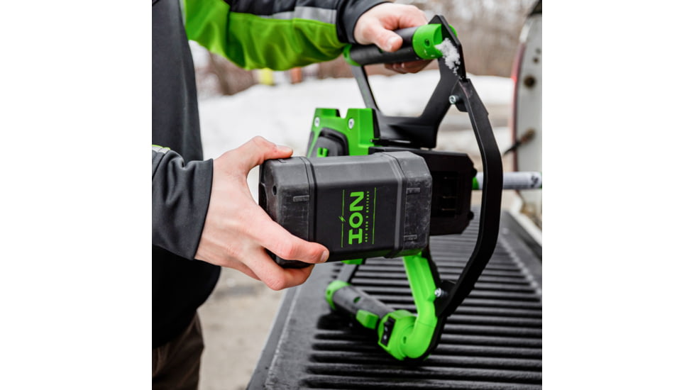 ION Alpha Steel Turbo, Green/Black, 8-Inch, 59150