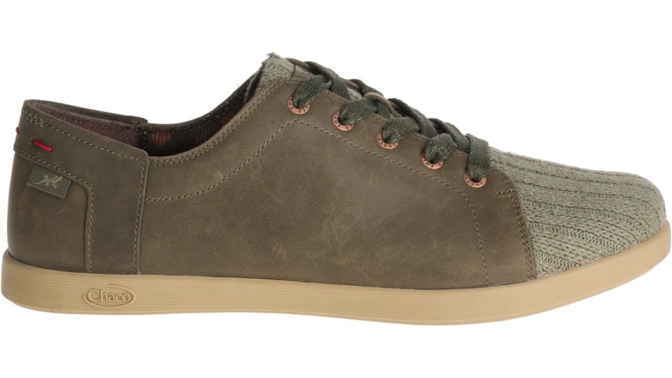 Ionia Lace Leather Casual Shoes - Womens, Ivy, Medium
