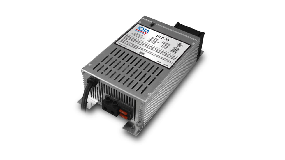 IOTA Engineering Dls Series Power Converter/Battery Charger 75 Amp, DLS-75