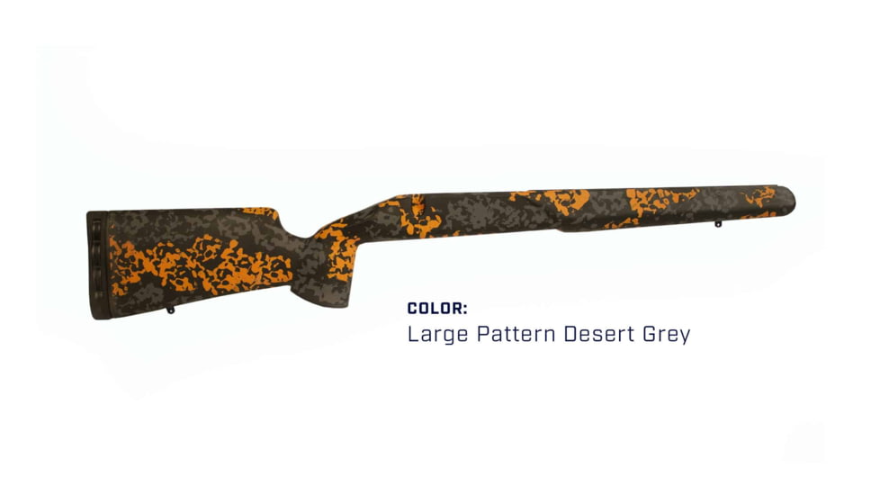 iota Outdoors Kremlin Rifle Stock for Remington 700 Long Actions with Remington Facotry Sporter/Remington Standard Sendero Barrel Cortour, Desert Grey, 97-121610-21-1311121-1