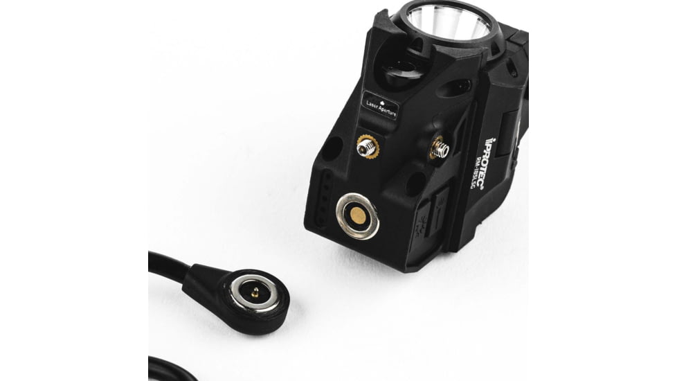 iPROTEC Rechargeable Rail Mount Firearm Light and Laser, Green, Black, 6751