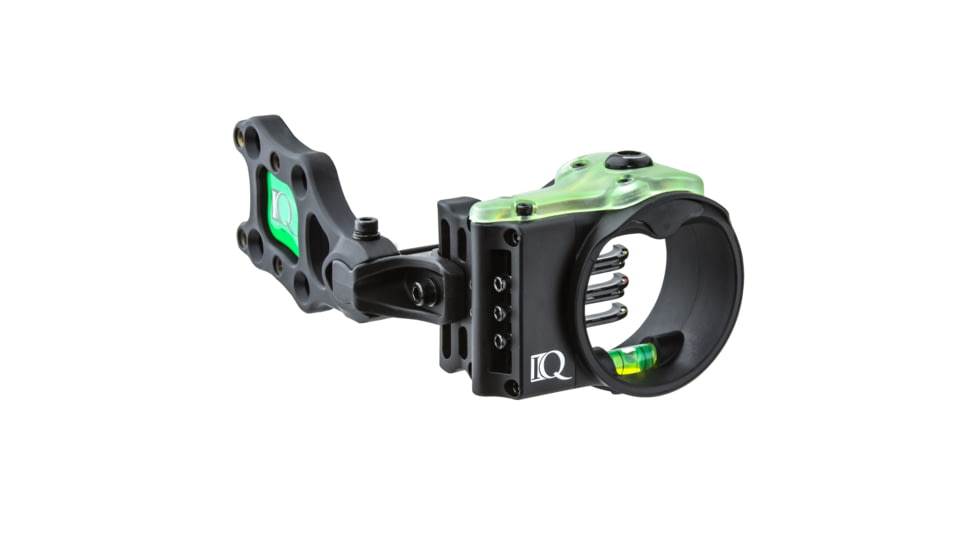 IQ Bowsights Ultra Lite Sight, Black 5 Pin .019 LH, 345
