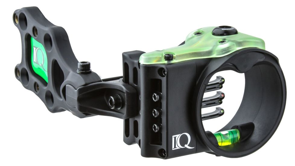 IQ Bowsights Ultra Lite Sight, Black 5 Pin .019 RH, 344