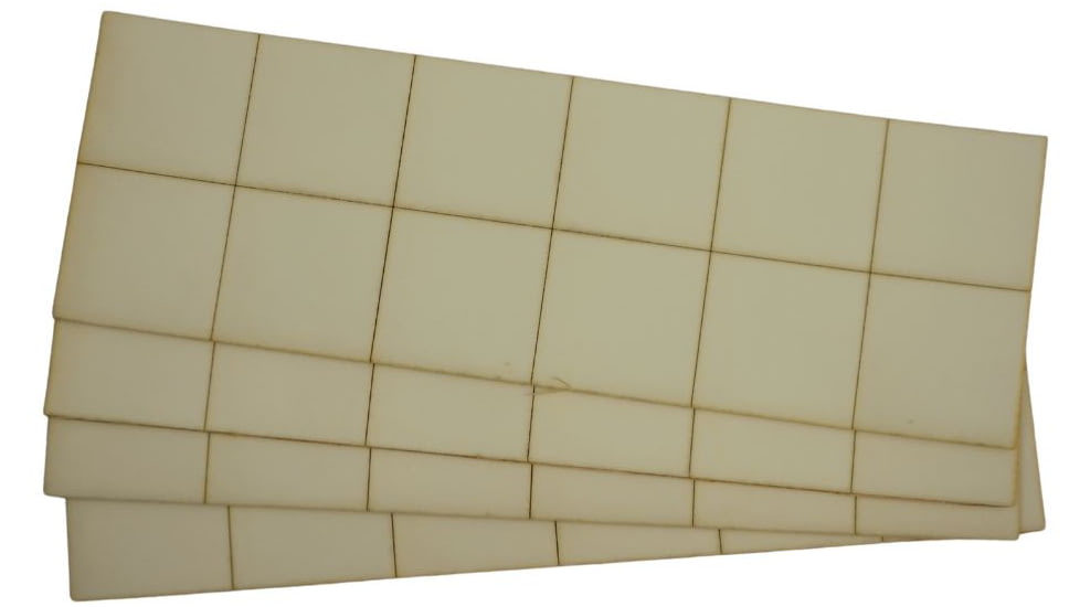 IR.Tools 48 Photoluminescent Pasters Targets, Muted Yellow, 3.5X2in, T-0042-00-002