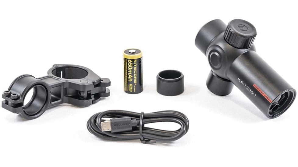 iRay USA Bolt IRAYAC80 ILR-1200-1 AC80 Module 1200 yds Detection Range, Black Aluminum