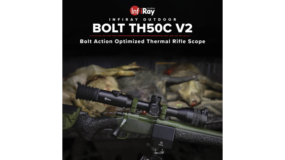 IRay USA TH50CV2 Bolt TH50C V2 Thermal Weapon Sight Thermal Rifle Scope Black 3.