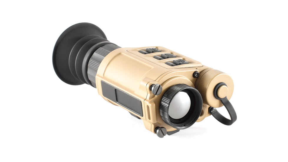 InfiRay Outdoor Rico Micro RH25 1x25mm Multifunction Thermal Weapon Sight 7 Types Reticle, 50 Hz, 640x512, Coyote Tan, IRAY-RH25