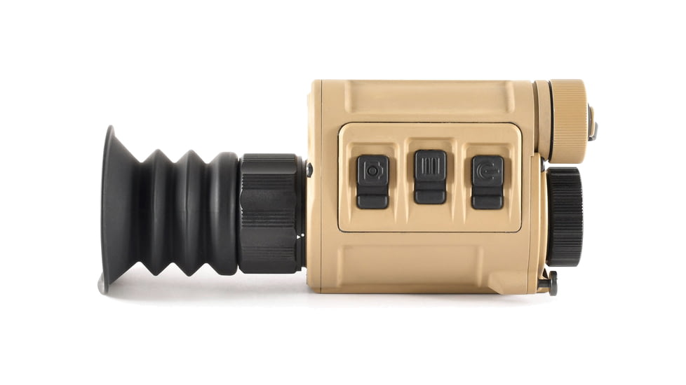 InfiRay Outdoor Rico Micro RH25 1x25mm Multifunction Thermal Weapon Sight 7 Types Reticle, 50 Hz, 640x512, Coyote Tan, IRAY-RH25