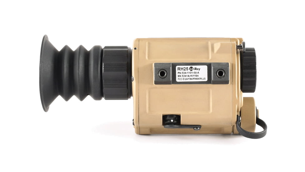 InfiRay Outdoor Rico Micro RH25 1x25mm Multifunction Thermal Weapon Sight 7 Types Reticle, 50 Hz, 640x512, Coyote Tan, IRAY-RH25
