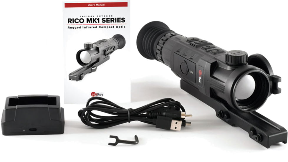 InfiRay Outdoor Rico Mk1 640 Thermal Weapon Sight, 2x35mm, Black, IRAY-RH35