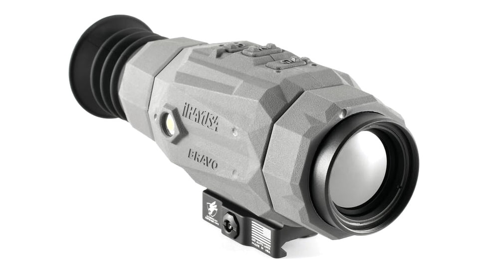 iRayUSA Rico Bravo 384 Thermal Weapon Sight, 3x35mm, Sniper Grey, IRAY-RB35