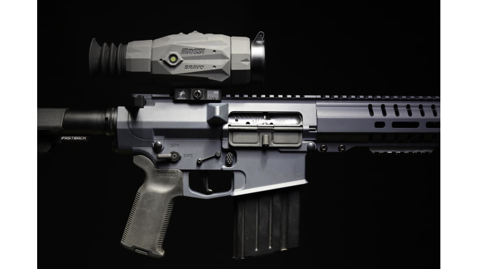 iRayUSA Rico Bravo 384 Thermal Weapon Sight, 3x35mm, Sniper Grey, IRAY-RB35