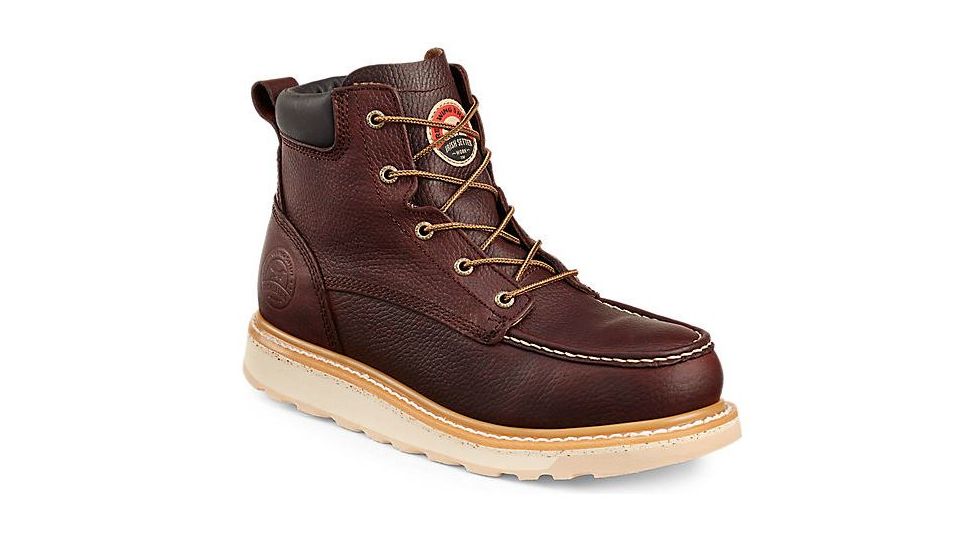 USED Irish Setter Ashby 83605 Boot, 6 Inch, Soft Toe, EH Sole, Brown, 12 Wide 83605E2120, EDEMO1