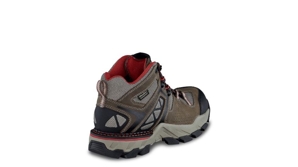 Irish Setter Crosby 83212 Womens Hiking Boot w/ Safety Toe, 4 in Height, Waterproof, Leather, D Medium Width, Brown, 9, 83212D 090