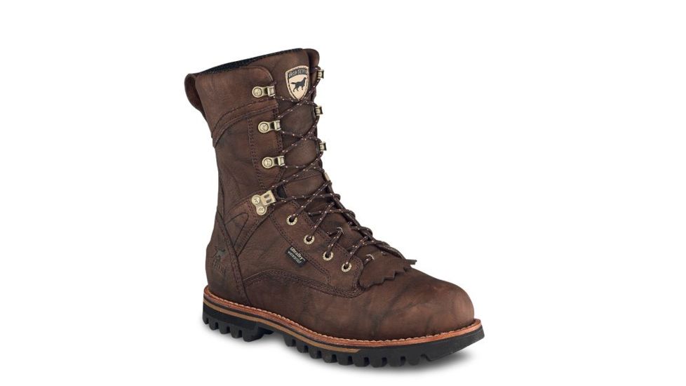 Irish Setter Elk Tracker 861 Mens Boot, 10 in Height, Waterproof, Leather, EE Extra Wide Width, Brown, 10.5, 00861E2105