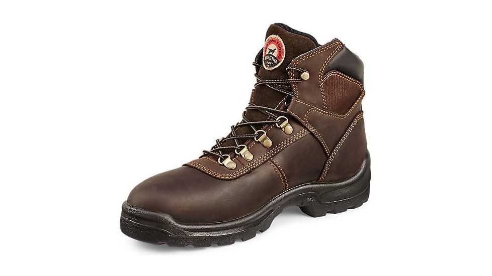 Irish Setter Ely 83618 Boot, 6 Inch, Steel Toe, Waterproof, EH Sole, Brown, 7 Wide 83618E2070