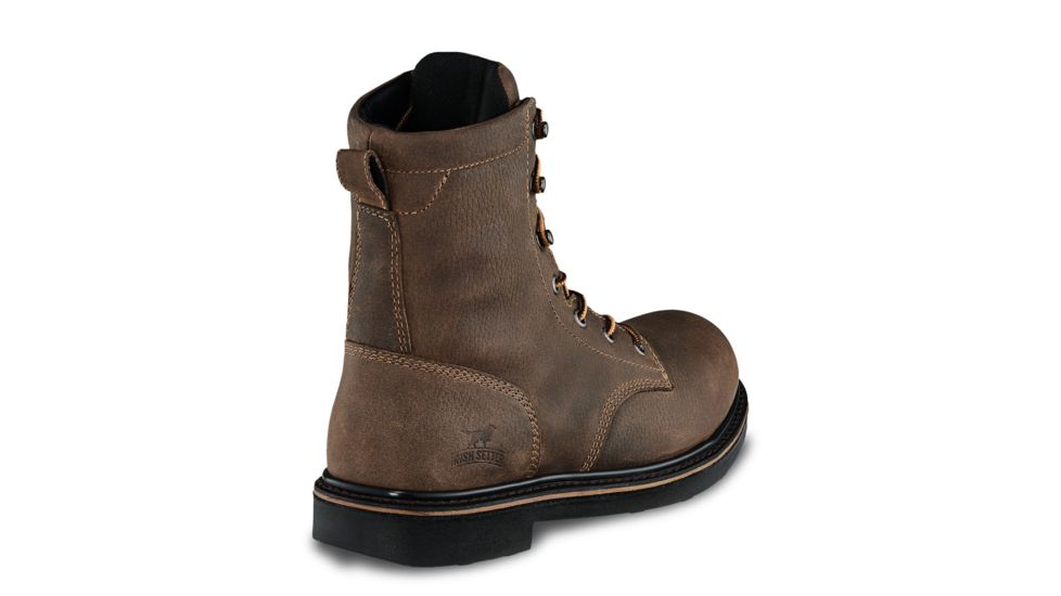 Irish Setter Farmington 83861 Mens Work Boot, 8 in Height, Non-Insulated, Extra Wide, Brown, 8 US, 83861E2080