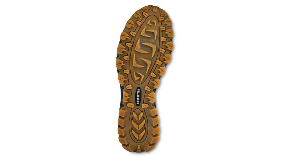 Irish Setter Mens Drifter 2834 Waterproof Trail Boot, Brown/Gold Mesh, 8 Wide, 02834E2080