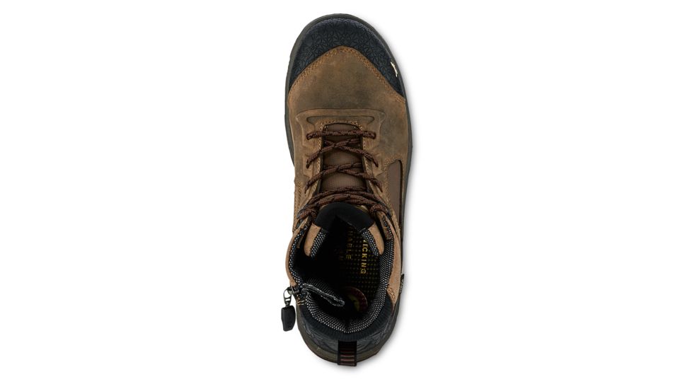 Irish Setter Mens Kasota Side-Zip Waterproof Work Boots w/Non-Metallic Toe, Brown, 14D, 83636D 140